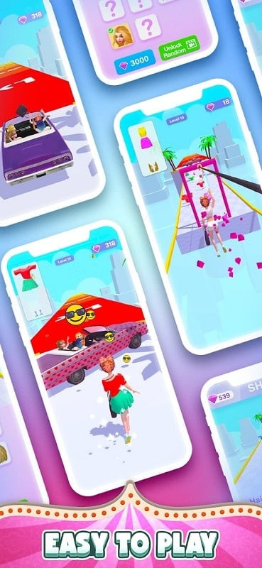 alt: Bộ sưu tập túi xách thời trang trong DressUp Run!