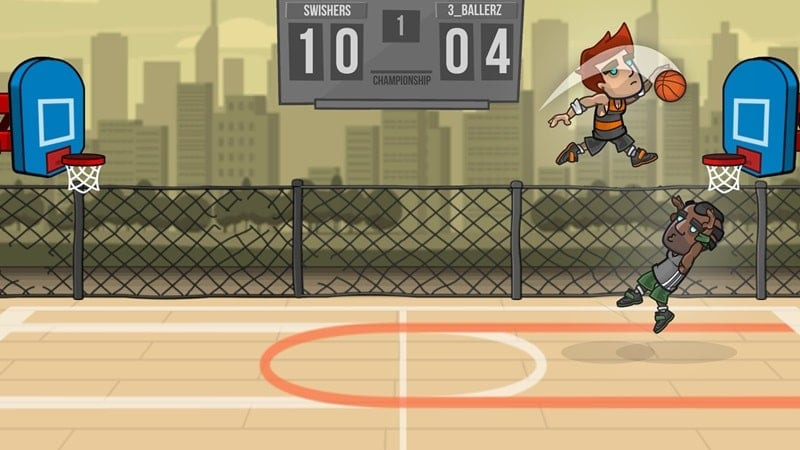 alt: Game Basketball Battle trên Android