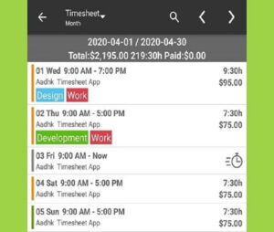 Timesheet – Work Hours Tracker MOD APK (Unlocked) 13.12.25-inApp