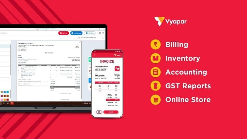 Vyapar MOD APK (Premium unlocked) 19.3.2