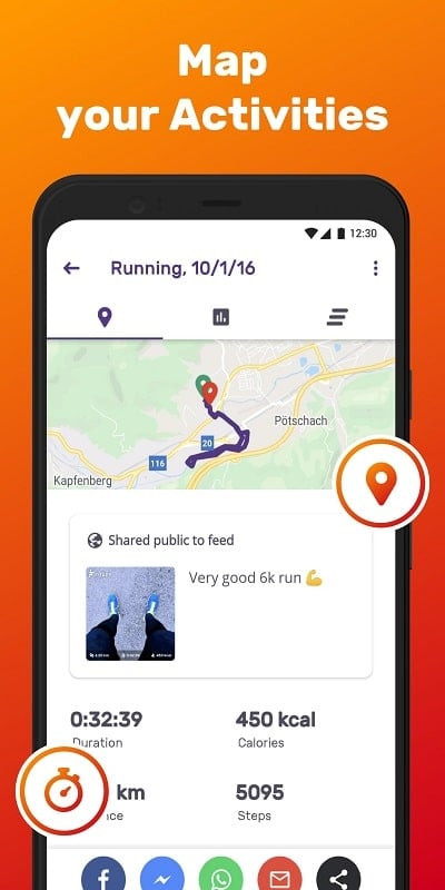 alt: Hình ảnh minh họa FITAPP MOD trên Android