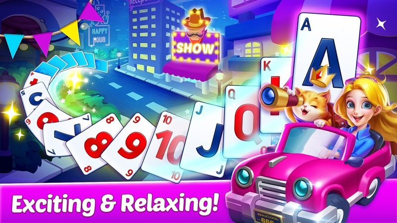 alt: Hình ảnh minh họa game Solitaire Tripeaks Diary