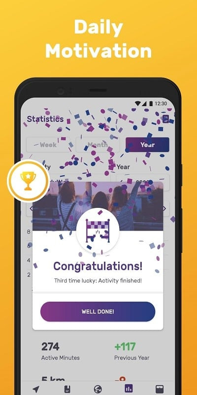 alt: Hình ảnh minh họa ứng dụng FITAPP MOD miễn phí