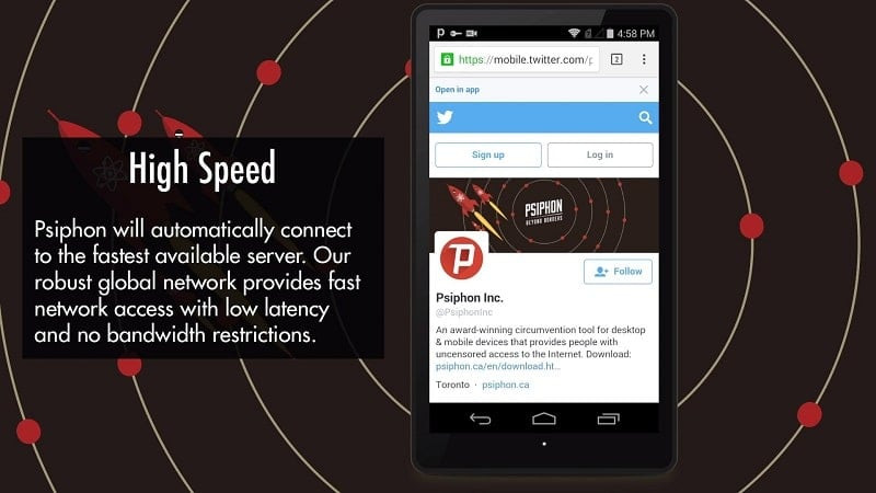 alt: Psiphon Pro MOD APK cho Android