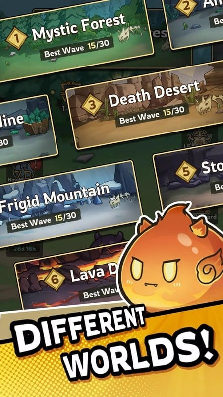 alt text: Hình ảnh Slime Castle free, minh hoạ việc chiến đấu chống lại loài người trong game.