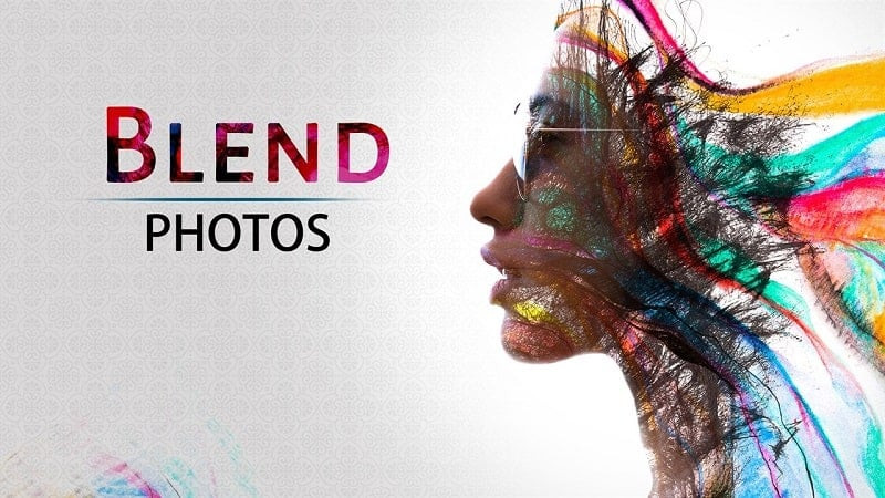 Blend Photo Editor - Giao diện chính