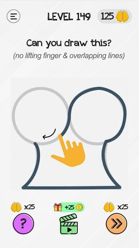 Braindom mod free - Sử dụng gợi ý