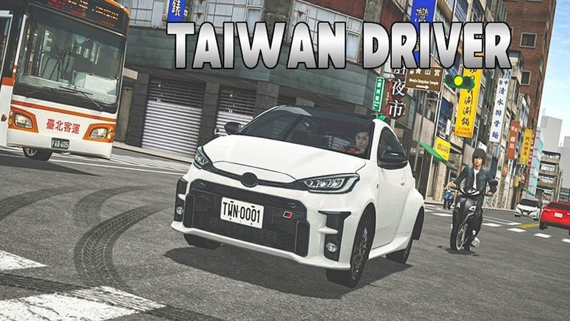 Đường phố Đài Loan trong game Taiwan Driver