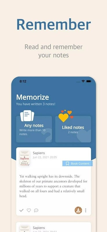 Ghi chú và trích dẫn trên Bookmory