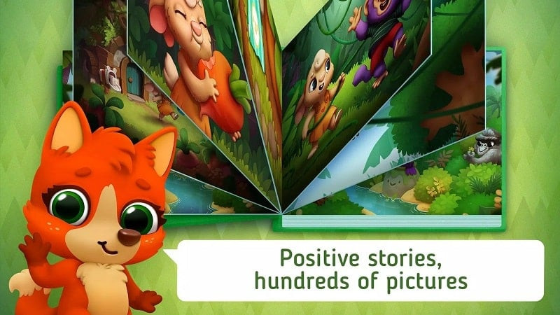 Giao diện ứng dụng Little Stories