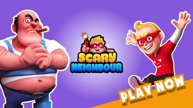 Scary Neighbour MOD APK (Dumb enemy) 0.4.5