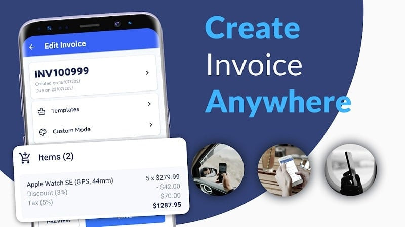 Invoice Maker MOD miễn phí