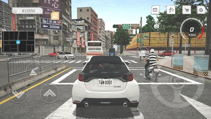 Nhân vật trong game Taiwan Driver MOD