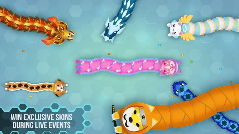 Snake.io MOD APK (God mod/Unlocked skins) 2.1.103