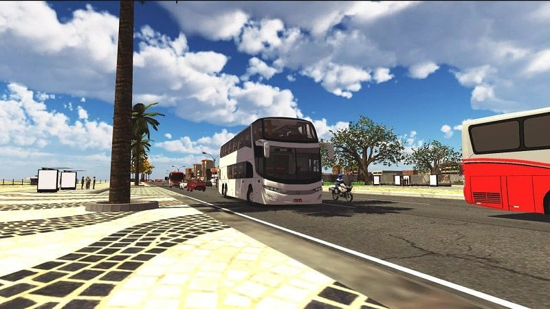 Tùy chỉnh bản đồ trong Proton Bus Simulator Road MOD APK